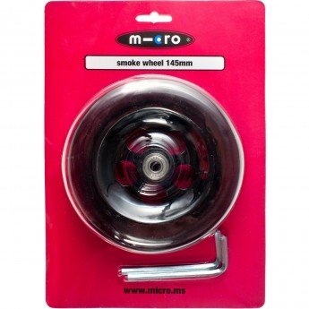 Колесо MICRO 145 мм дымчатое