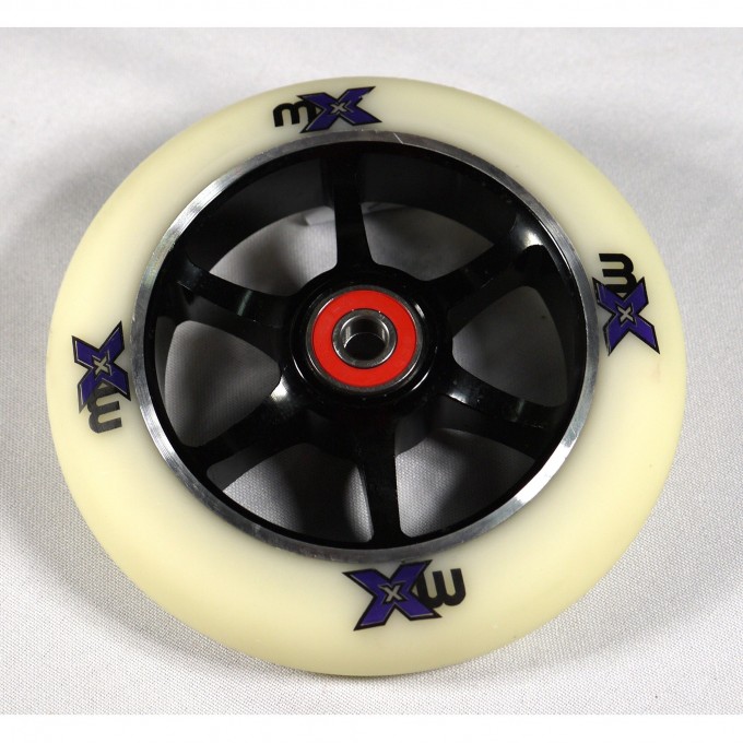 Колесо MICRO для CORE 120 мм черное/белое MX1216