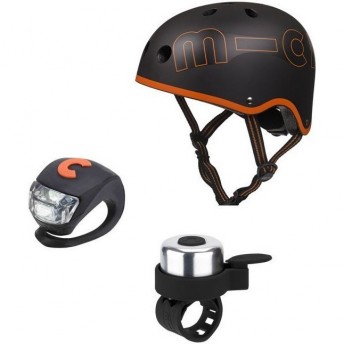 Защитный набор MICRO - черно-оранжевый (S)